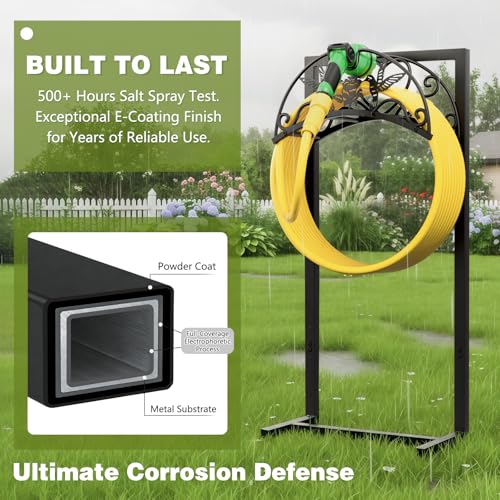 Garden Hose Holder - Upgraded Electrophoretic Coating - Image 5