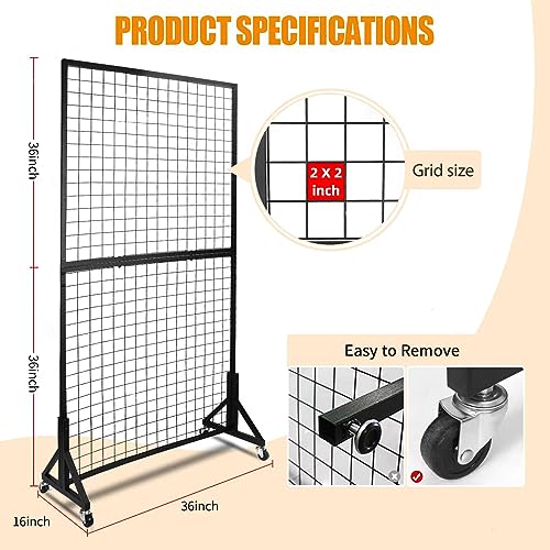 Eastern Tree 2 Packs 3'X 6' Two Gridwall Panels Display Stand - Image 3