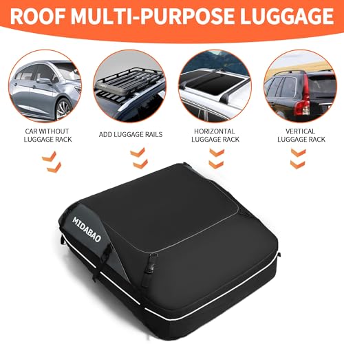 MIDABAO 20 Cubic Waterproof Duty Car Roof Top Carrier-Car Cargo - Image 4