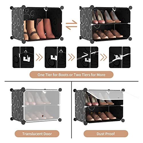 ROJASOP Portable 8-Tier Shoe Cabinet - 48-Pair Shoe | All Products - Image 5
