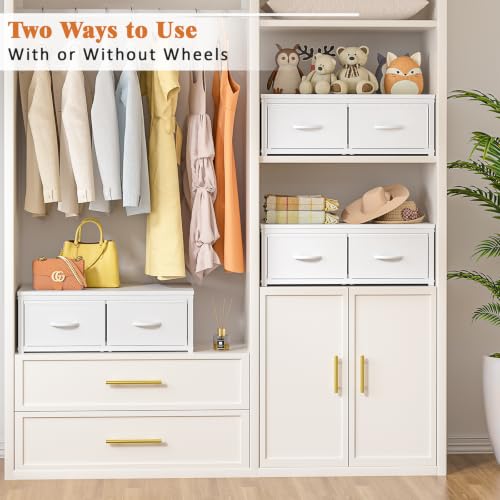 2 Pack Under Bed Storage with Wheels, UnderBed Storage - Image 7