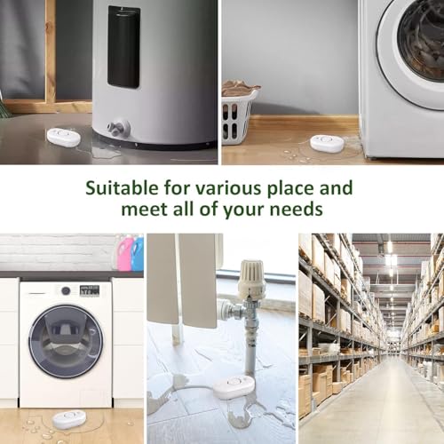 Water Leak Detector for Home, 100dB Water Sensor Alarm - Image 6