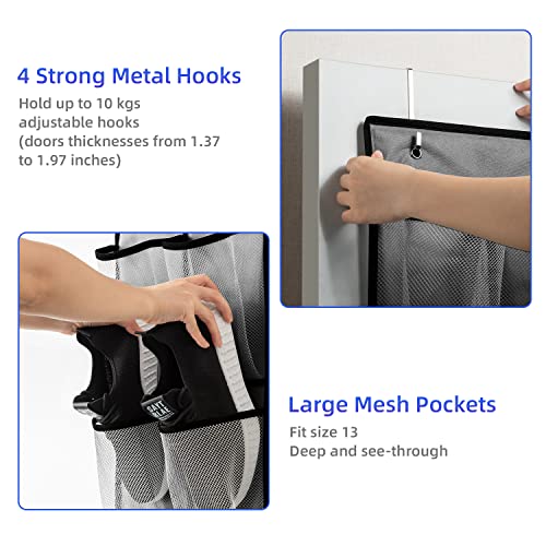 KEEPJOY Over the Door Shoe Organizer, Hanging Shoe O | All Products - Image 4