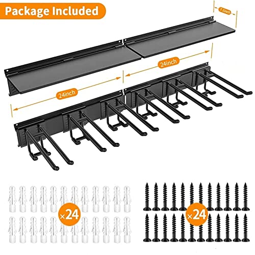 TORACK Garage Tools Storage Rack with Wall Mount Overhead shelves - Image 4