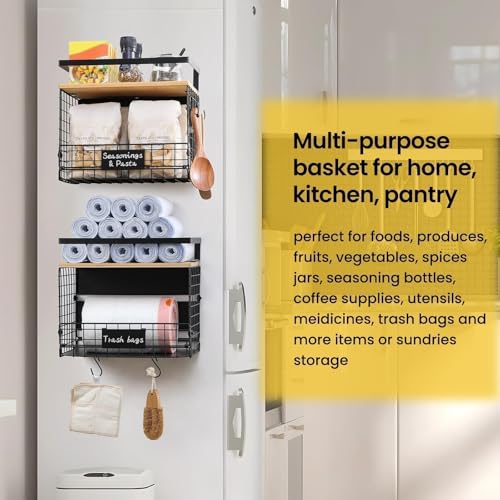 [WIDER SHELF] 1 SET Strong Magnetic Shelf Basket - Image 6