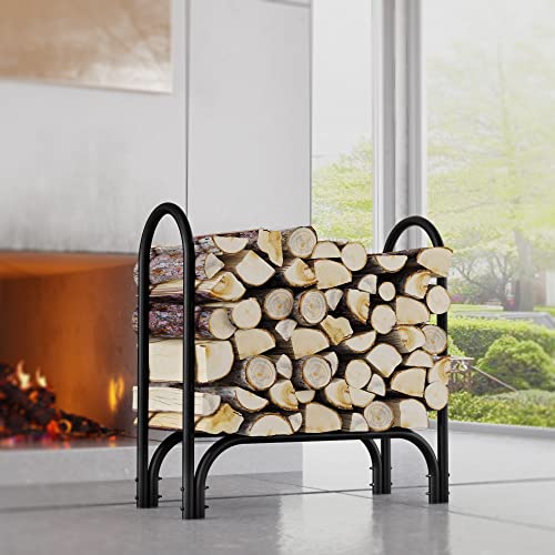 Fire Beauty Firewood Rack, Iron Log Holder for Indoor - Image 3