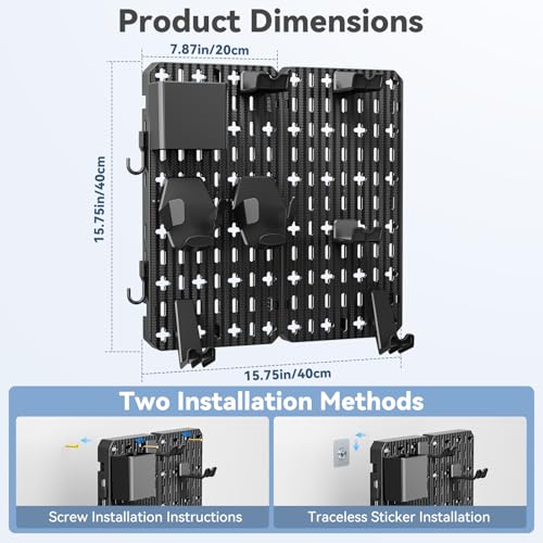 KDD Keyboard and Mouse Display Stand Holder, Wall Mount - Image 3