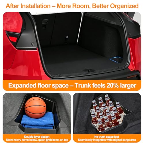Trunk Storage Bins for 2025 2026 Tesla Model Y Juniper - Image 4