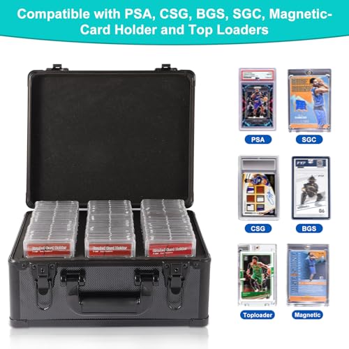 EcoVibe Graded Card Case, Aluminum Alloy Trading Card - Image 5
