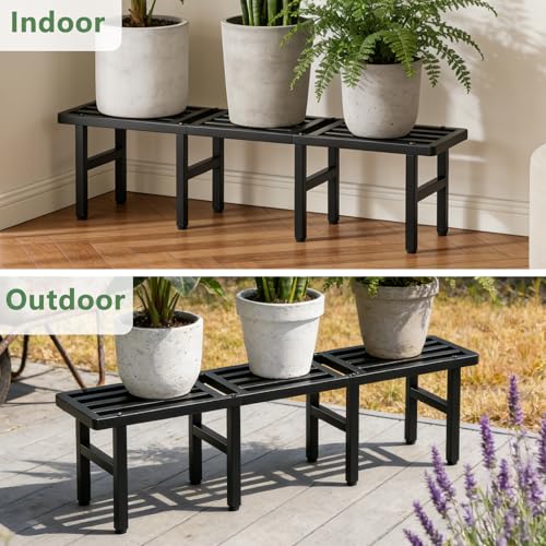 Modular Metal Plant Stand, Heavy Duty Expandable Plant Pot Shelf - Image 8