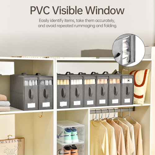 8 Pack Sheet Organizers and Storage, Bed Sheet Organizer - Image 7