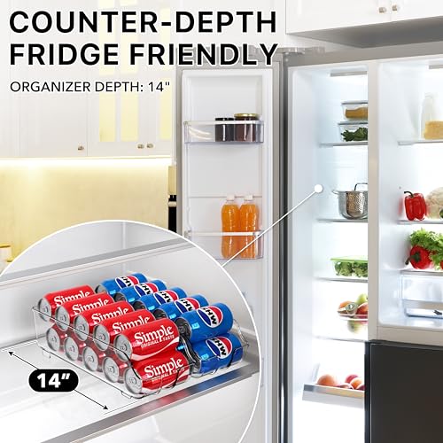 Simple Houseware Soda Can Organizer Dispenser - Image 4