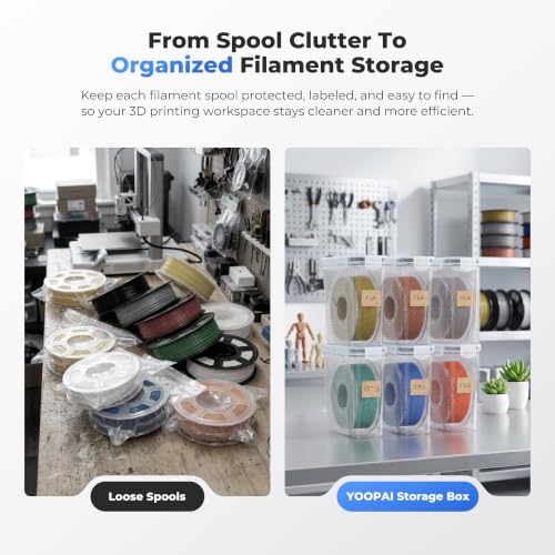 YOOPAI Filament Storage Box - 4 Pack Filaments Container - Image 4