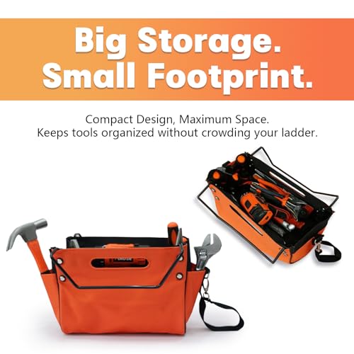 Ladder Tool Pouch Organizer – Heavy Duty Ladder Accessory - Image 5