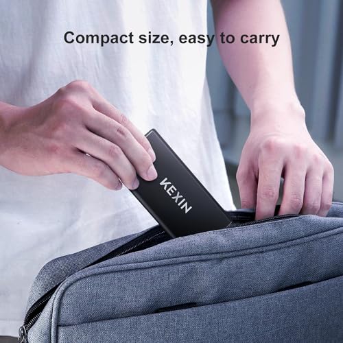 KEXIN 256GB External SSD Hard Drive USB 3.1 Type-c Portable Solid - Image 7