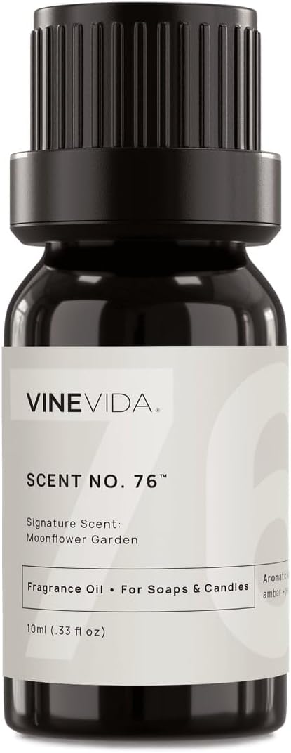 VINEVIDA 0.33oz Scent No.76 - Natural Candle Fragrance Oil for Candle & Soap Making - Made in USA