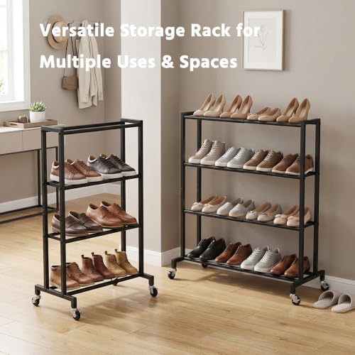 3D Printer Filament Storage Rack 4-Tier Metal Spool Shelf - Image 7
