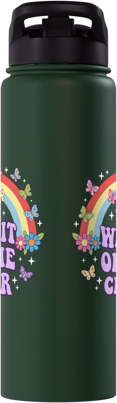 Rainbow Stainless Steel Insulated Water Bottle