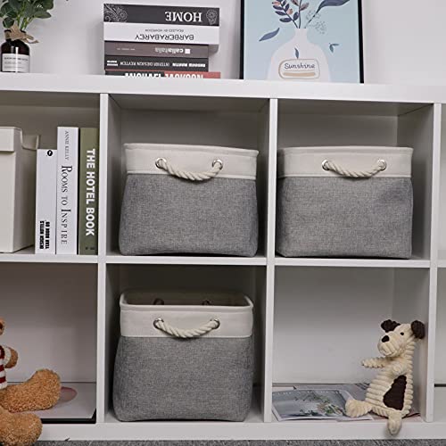 Bidtakay Baskets Set of 3 Storage Baskets for Organizing - Image 5