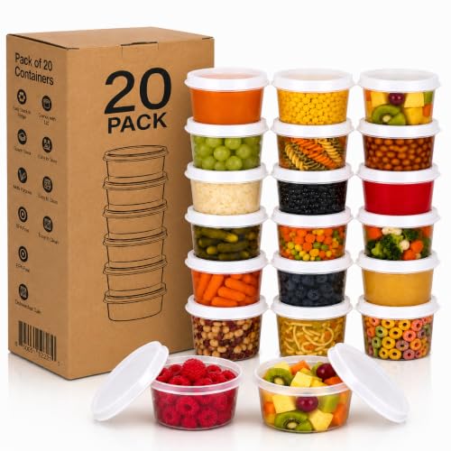 20 PCS Set Small Food Storage Containers with Lids, BPA Free - Image 2
