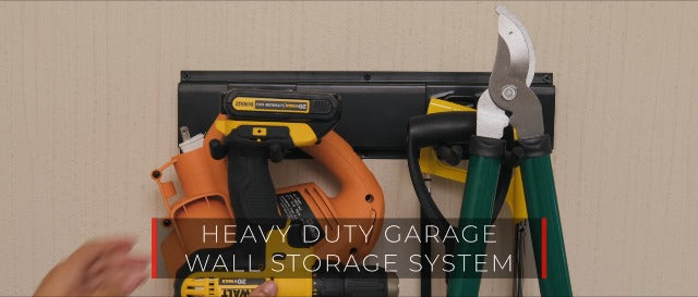 TIDYME Garage Tool Organizer Wall Mount, 64" - Image 8