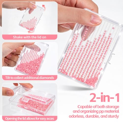 QTFOUND Diamond Art Painting Storage 1pack 27pcs Storage - Image 7