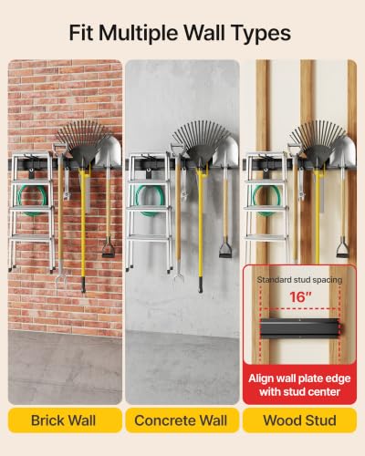 monTEK 64" Garage Tool Organizer Wall Mount, 625 LBS Heavy - Image 6