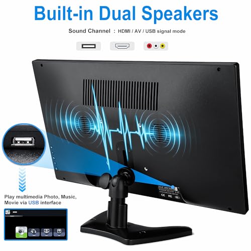 Haiway 15.6 inch Small Computer Monitor, FHD 1920x1080 Small hdmi - Image 6