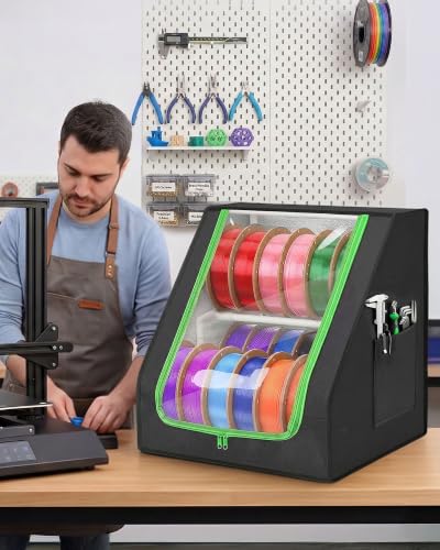 Bulado 3D Printer Filament Storage Box, 21-Spool 2-Tier - Image 3