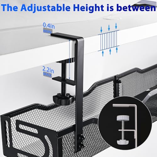 Under Desk Cable Management Tray 25.3 Inch, Clamp-On | All Products - Image 3