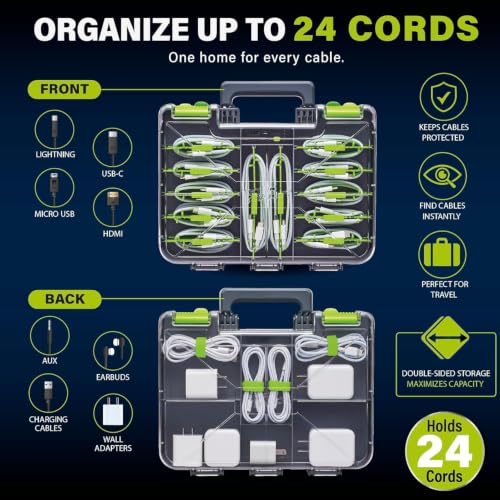 Ontel Cord Daddy Cord Organizer Case for Cables and | All Products - Image 7