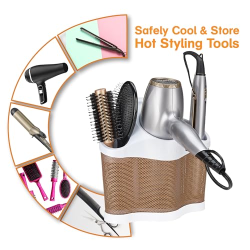 Polder Style Station, Tool Organizer for Hair Dryer - Image 6