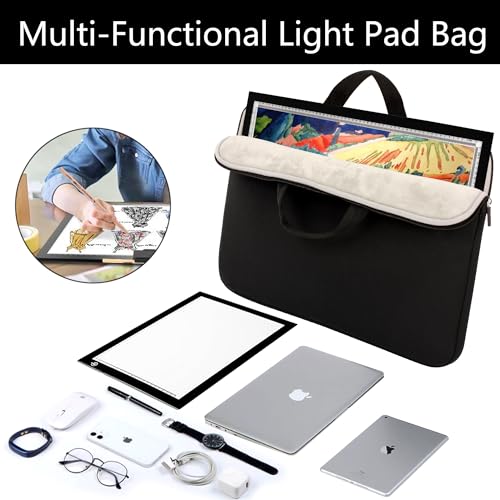 A3 Light Pad Carrying Bag for Diamond Painting,Diamond - Image 5