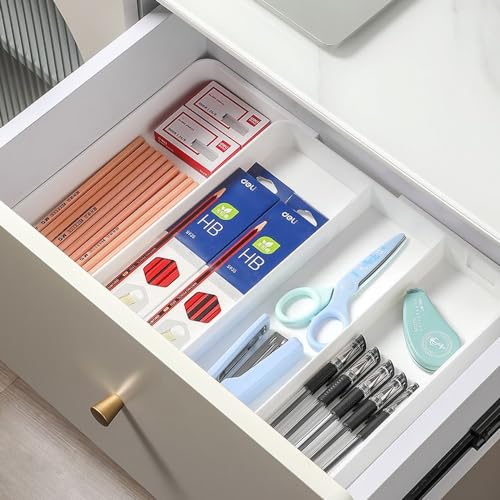 Shallow Desk Drawer Organizer, 1.73" Modular Expandable Tray - Image 7