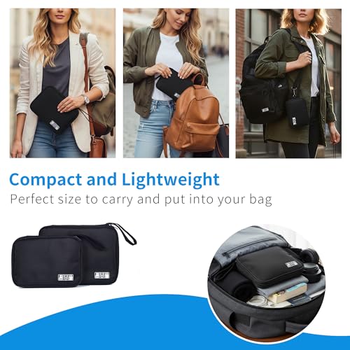 Travel Cable Organizer Pouch Electronic Accessories Carry Case - Image 6