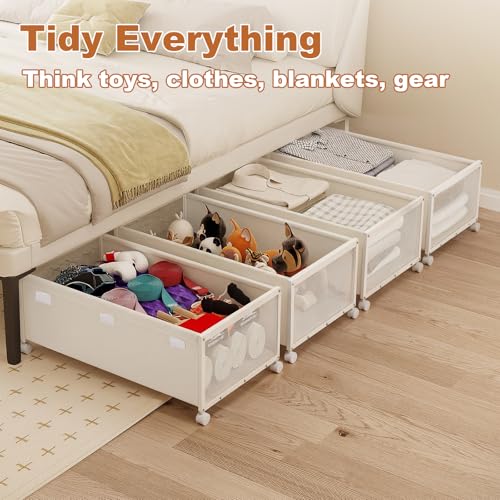 2Pack Under Bed Storage Containers,12 inch Height,31 inch Long - Image 7