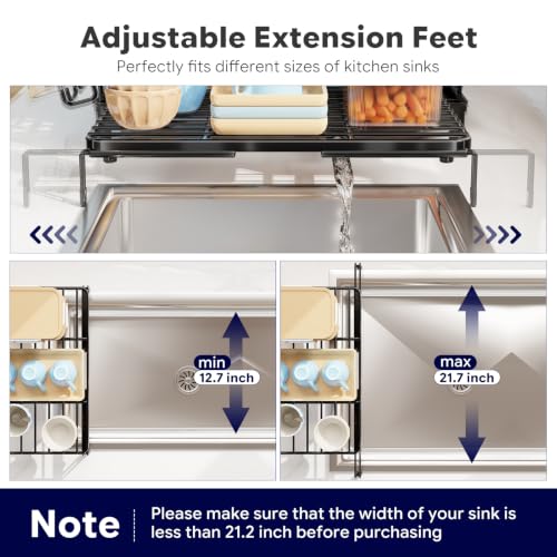 Simple Trending Dish Drying Rack - Expandable Dish Rack - Image 7
