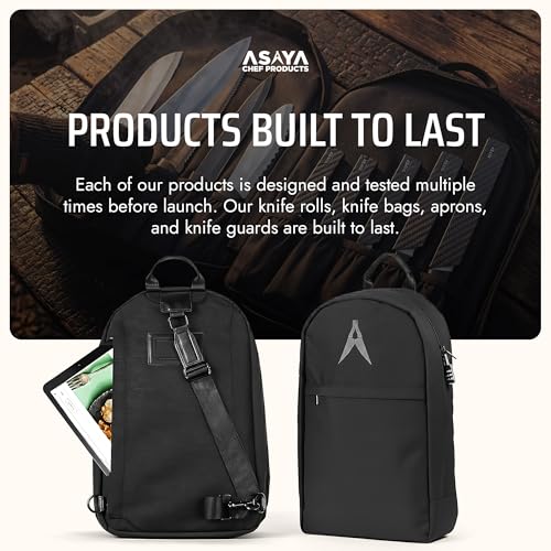 Asaya Chef Knife Sling Bag - 29 Pockets for Knives - Image 8