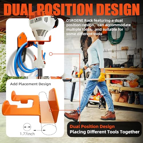 Weedeater Hanger, 3 Pack Weed Eater Hanger for Wall - Image 7
