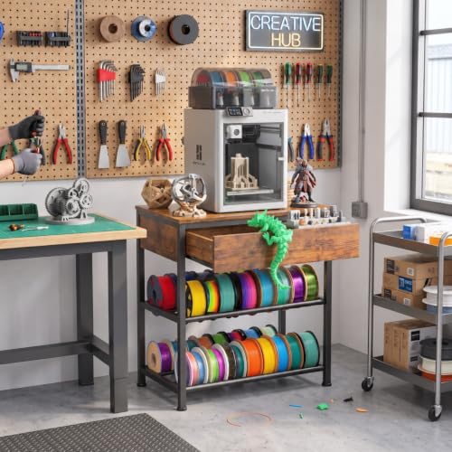 3D Printer Stand with Filament Storage, 23.6-Inch Printer - Image 4