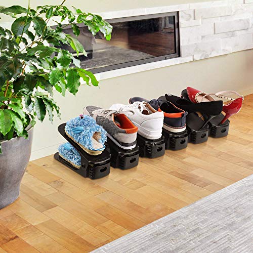 Soerreo Shoe Slot Storage Box Adjustable Shoe Rack Save Space - Image 6