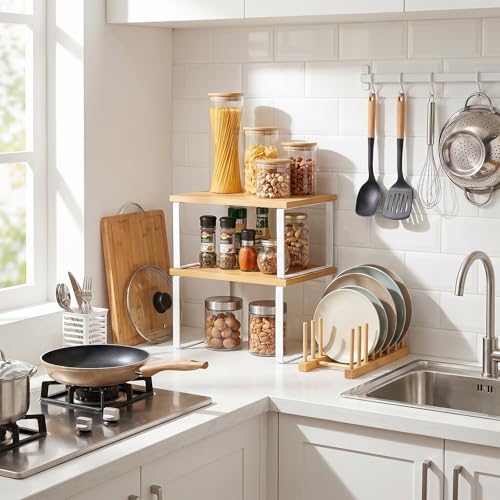 4 Pcs Kitchen Organizer Accessories Set – Stackable | All Products - Image 6
