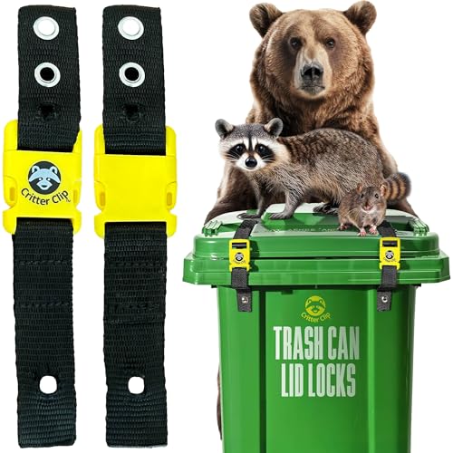 Critter Clip The Original Trash Can Locks for Animals – - Image 2