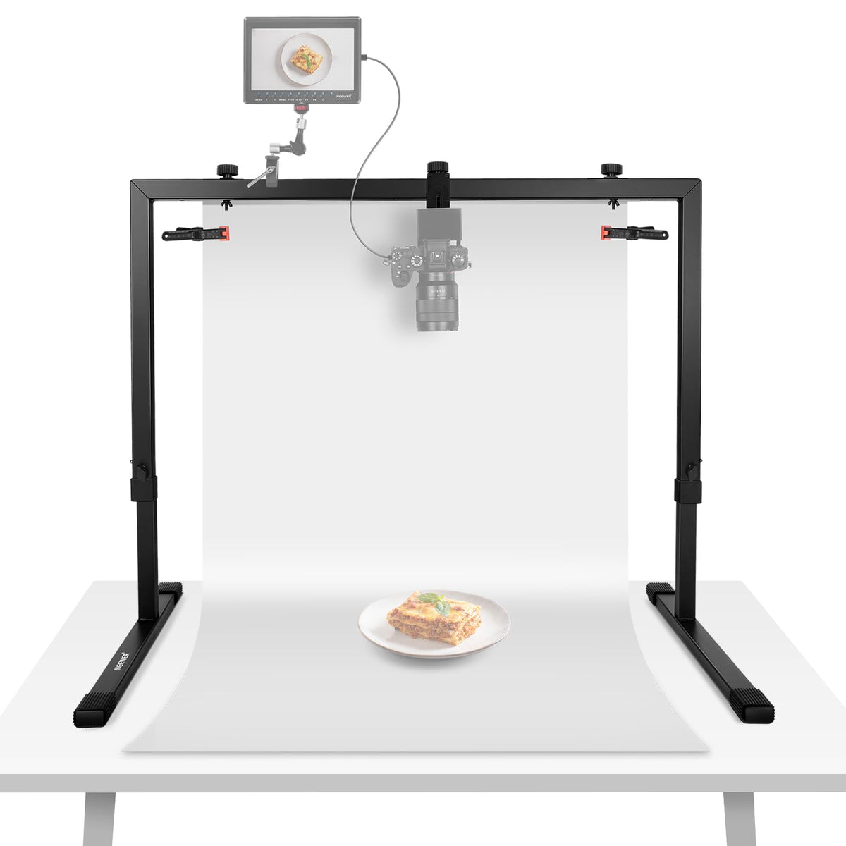 NEEWER Overhead Camera Mount Rig for Top Down Shots, Heavy Duty - Image 1