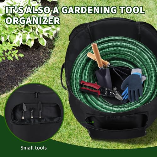 Garden Water Hose Holder Storage Bag Pot，Water Hose - Image 5