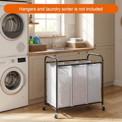 4 Pcs Laundry Sorter Replacement Bags, Removable Hamper - Image 7