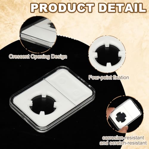 uxcell 10 Pack 18mm Coin Slab Display Holder, Clear | All Products - Image 4