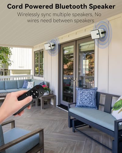400W Outdoor Bluetooth Speakers, Wireless Sync Between Speakers - Image 3