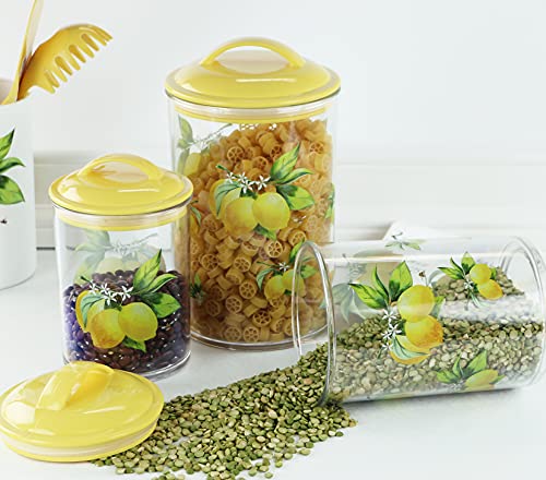 Calypso Basics by Reston Lloyd Acrylic Storage Canisters, Set - Image 5