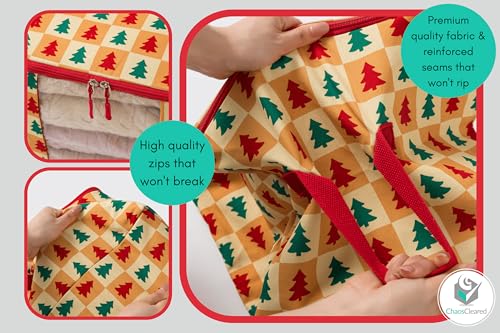 Canvas Storage Bags Designer Organizer 2 Pack – Seasonal - Image 7